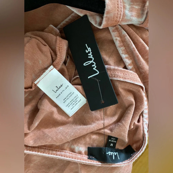 NWT Lulus Got the Power Cross Back Muscle Tank Pink Size Medium - Picture 8 of 12